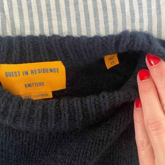 Guest In Residence Cozy Crew Sweater - Picture 2 of 2